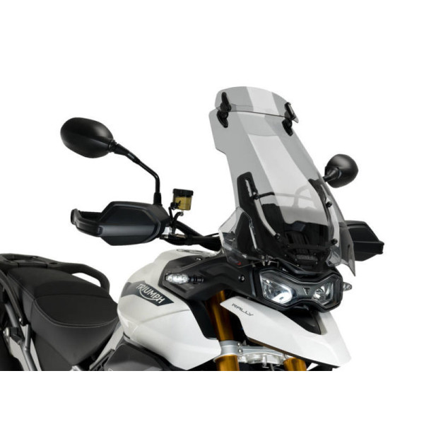 Puig Touring Screen With Extender Light Smoke